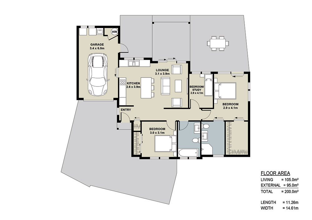 Radstone Floor plan designer plan range