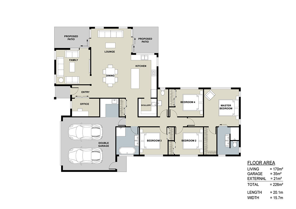 dalton floor plan - carterton house and land